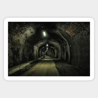 Cressbrook Tunnel, Monsal Trail, Peak District, Derbyshire Sticker